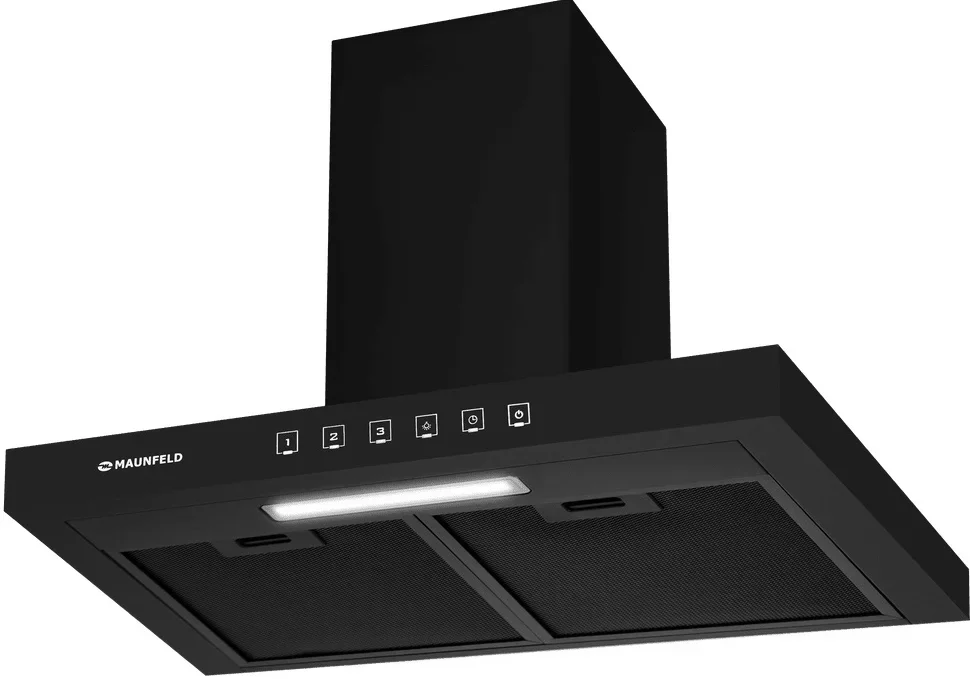 Вытяжка Maunfeld Модерн 60 сенсорный, черный (Modern 60 Touch Black)