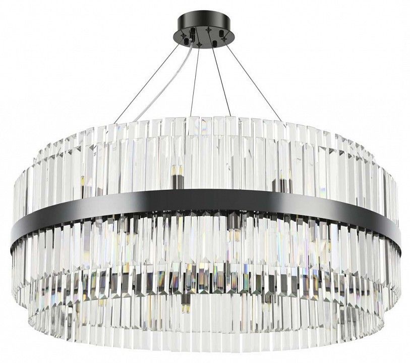 Подвесная люстра Arte Milano Белладжо 440110.840.24.G9.C1 BK