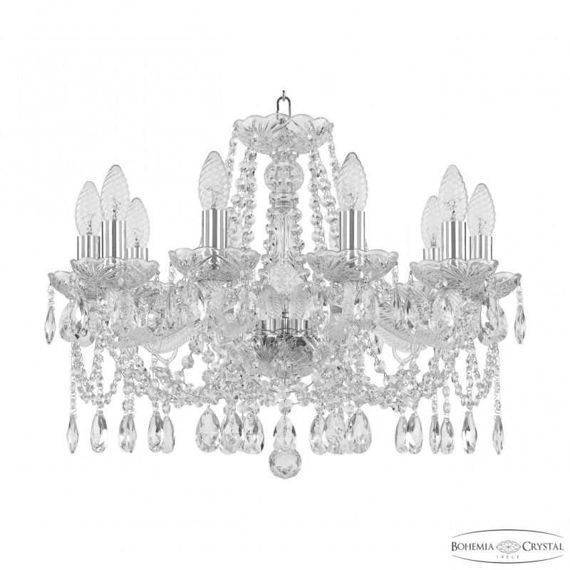 Подвесная люстра Bohemia Ivele Crystal 107 107/10/200 Ni