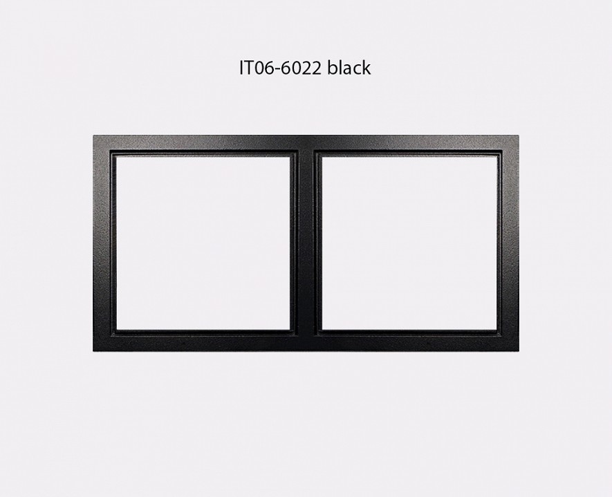 Встраиваемый светильник Italline IT06-6020 IT06-6020 black 3000K - 2 шт. + IT06-6022 black