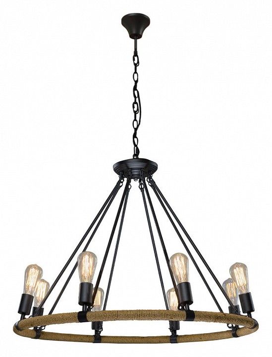 Подвесная люстра Loft it Rope Filament LOFT1861/8