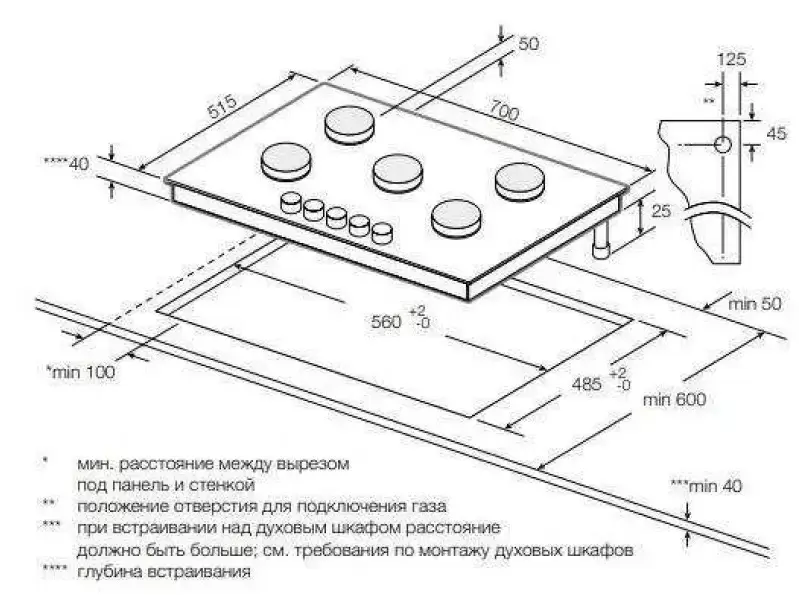Варочная панель Graude GS 70.1 E