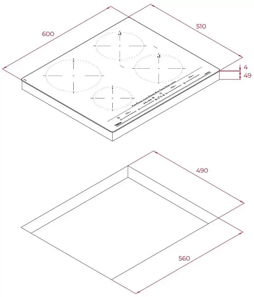 Варочная панель Teka IZC 64630 MST LONDON BRICK BROWN
