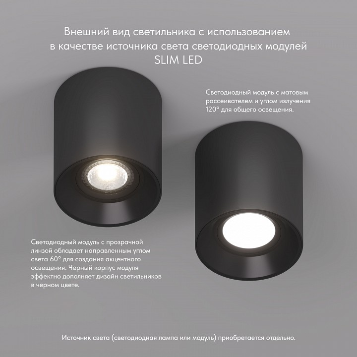 Накладной светильник Denkirs DK3040 DK3040-BK