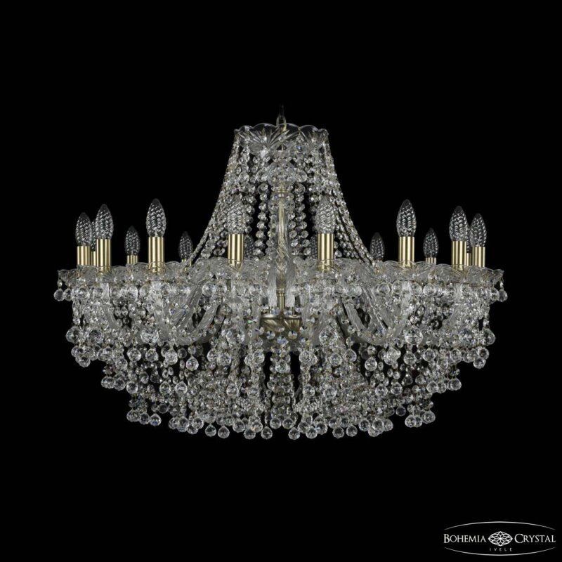 Подвесная люстра Bohemia Ivele Crystal 1409 1409/16/300 Pa