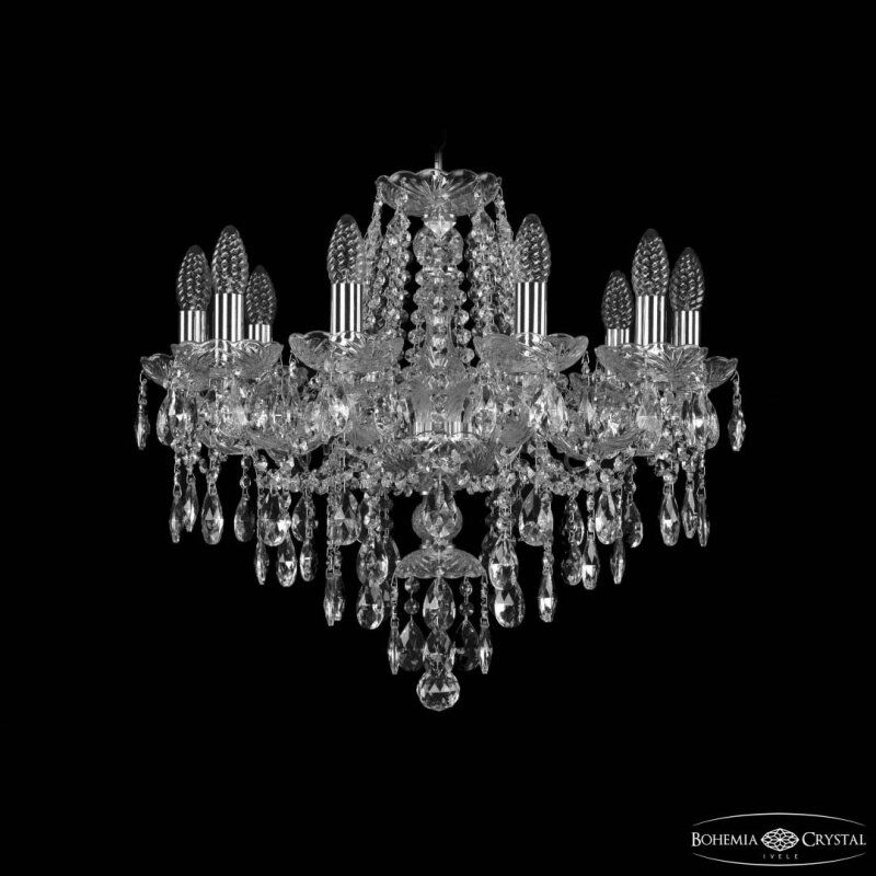 Подвесная люстра Bohemia Ivele Crystal 1415 1415/10/200 Ni