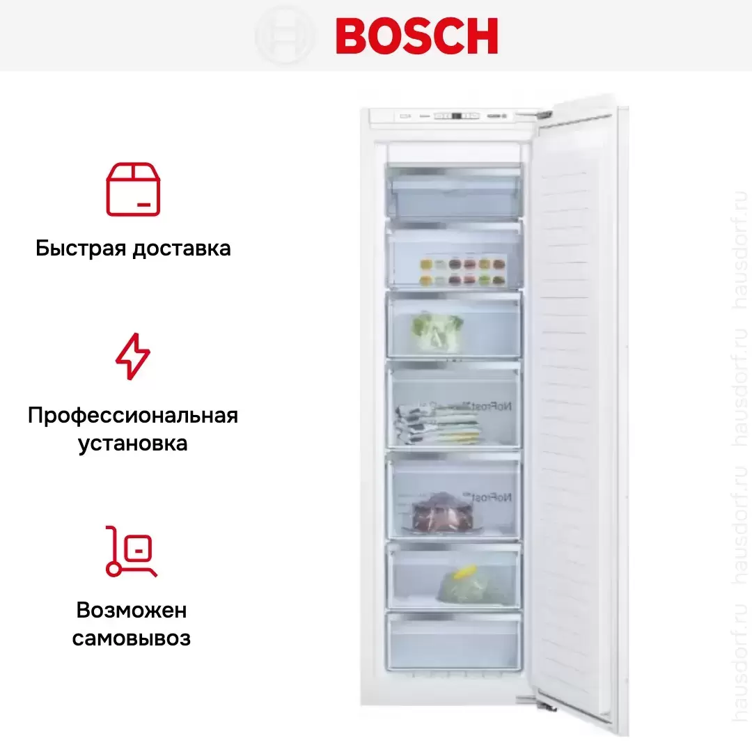 Встраиваемая морозильная камера Bosch GIN 81 AEF0