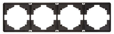 Рамка на 4 поста Kranz ROUND KR-78-0754-3