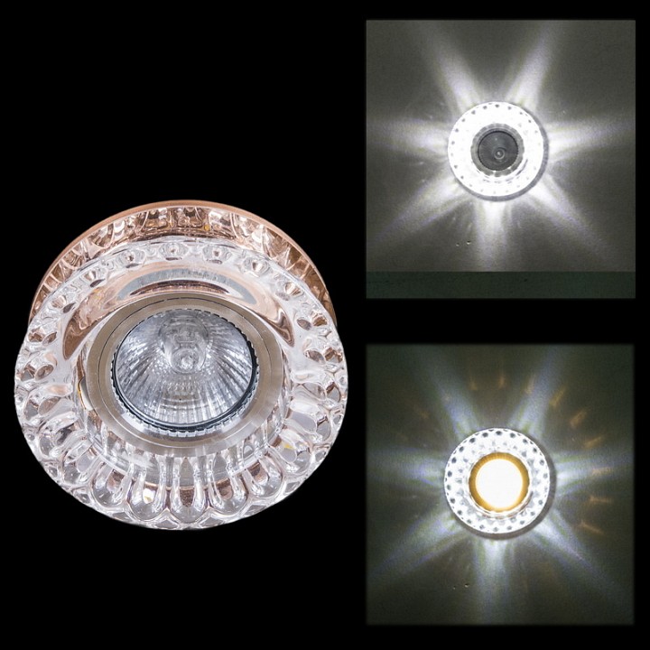 Встраиваемый светильник Reluce  04255-9.0-001D MR16+LED3W TEA