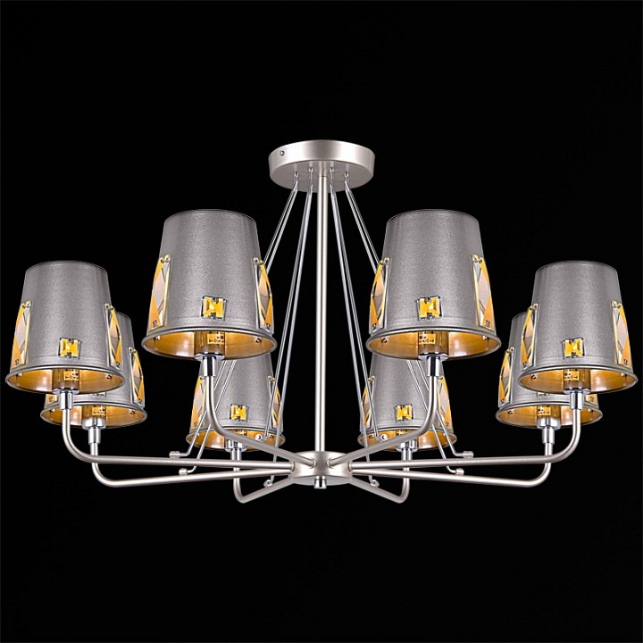 Люстра на штанге ILLUMICO  IL9407-8PSQ-29 CHS CR
