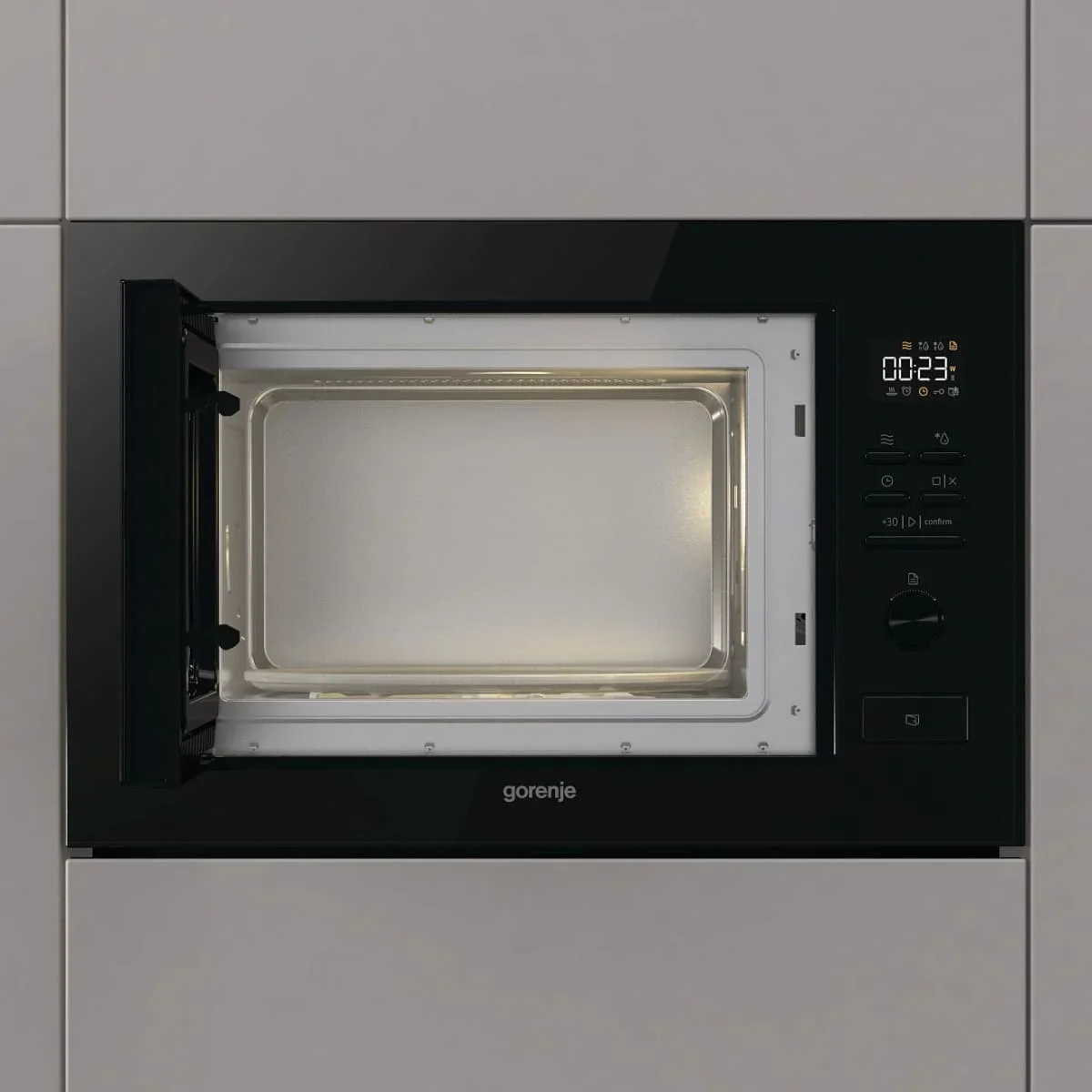 Встраиваемая микроволновая печь с грилем Gorenje BM251M2BG