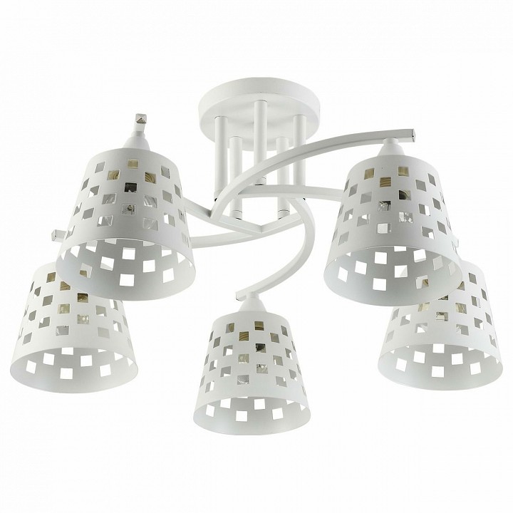 Потолочная люстра Reluce 01384 01384-0.3-05 WH+CR