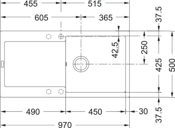 Мойка Franke MRG 611-97 оникс