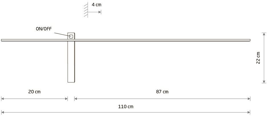 Бра Nowodvorski Impulse Led L 8117