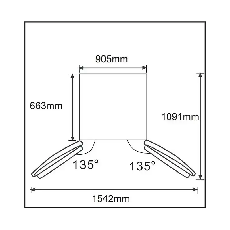 Холодильник Side-By-Side Korting KNFS 91817 GB