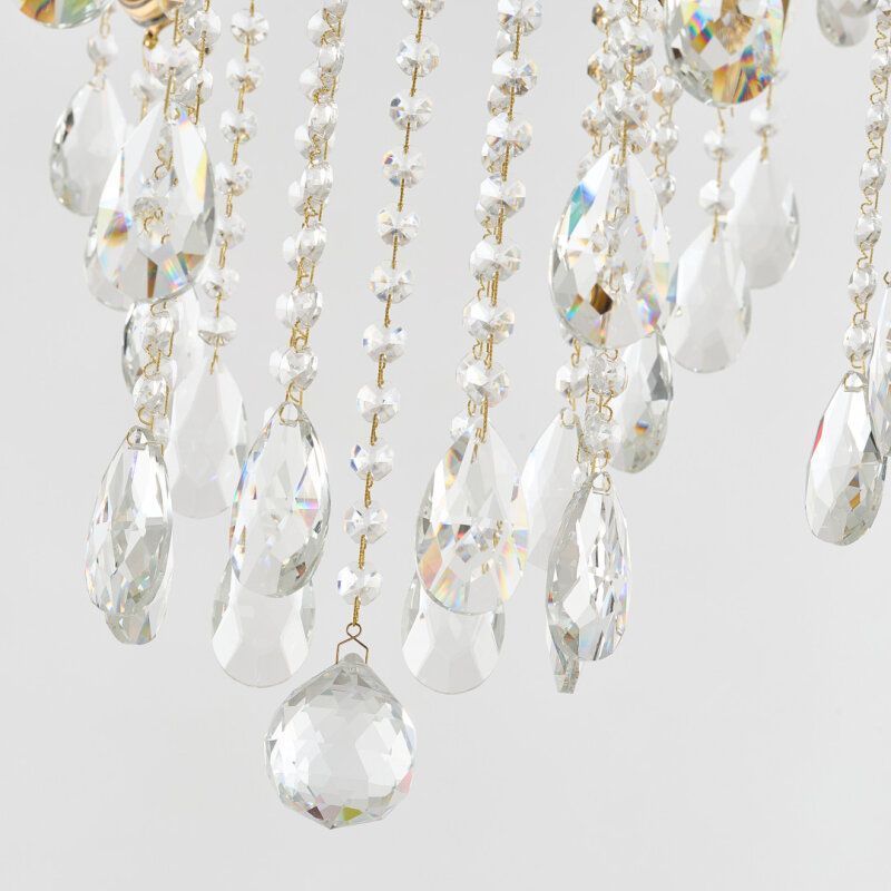 Подвесная люстра Bohemia Ivele Crystal AL7801 AL78101/8/250 B GB