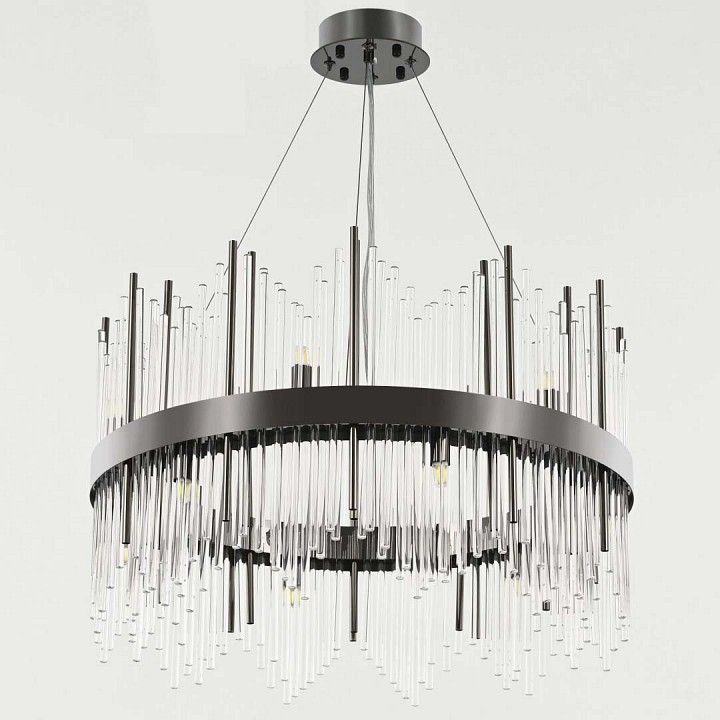 Подвесная люстра Arte Milano Бари 430110.600.12.G9.A2 BK