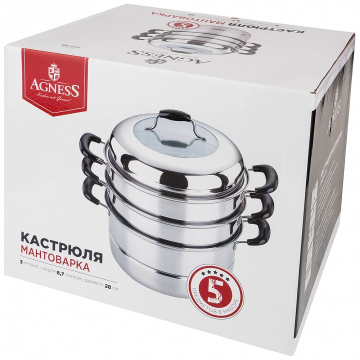 Мантоварка (8.7 л) Agness 933 933-002