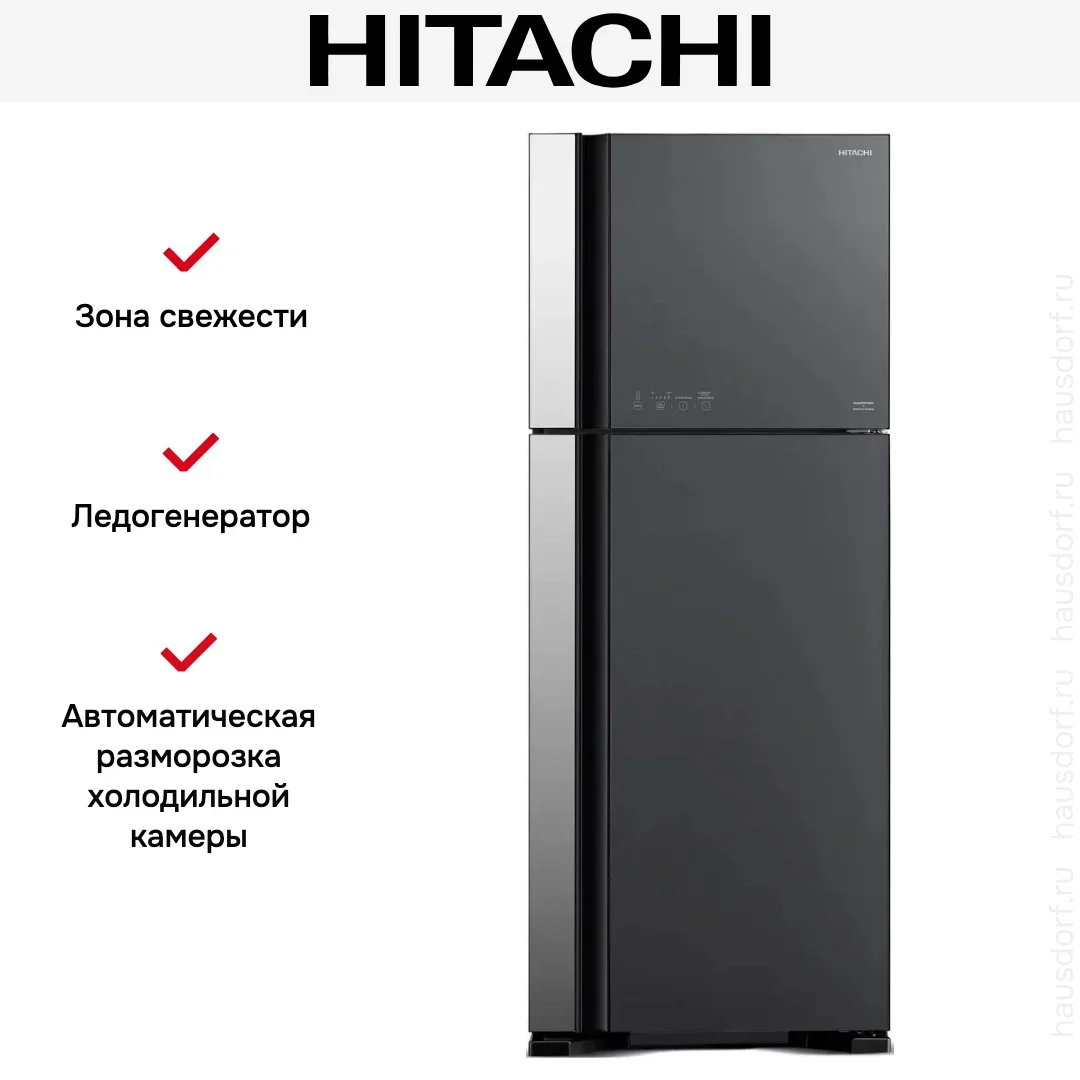 Холодильник Hitachi HRTN7489DFGGRCS