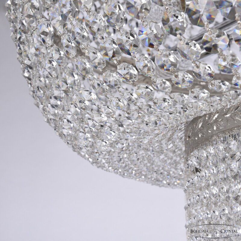 Потолочная люстра Bohemia Ivele Crystal 8321 83211/80IV-250 Ni