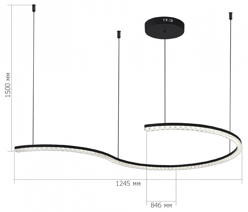 Подвесной светильник ST-Luce EUCLIDICS SL1018.403.01