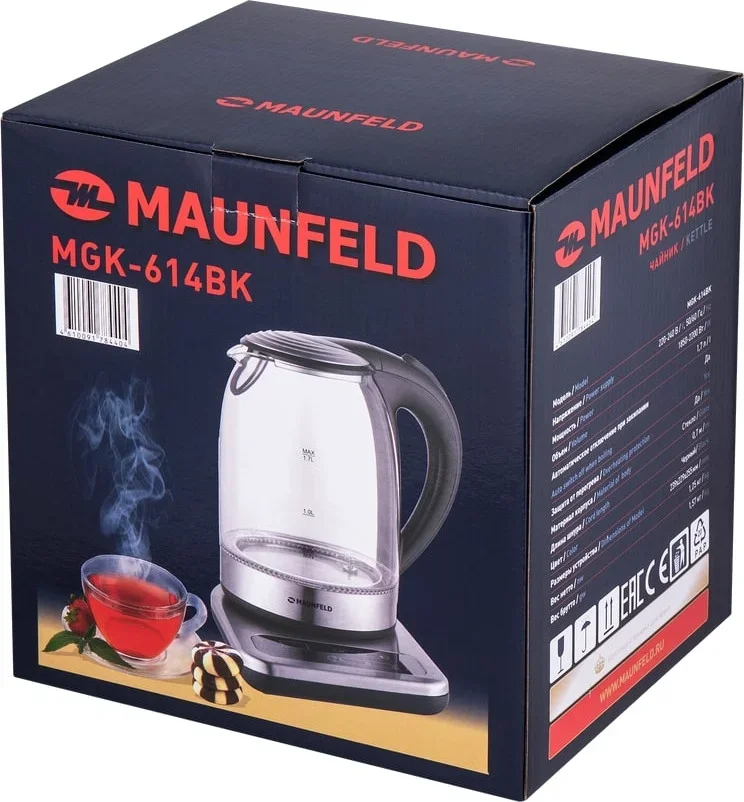 Чайник Maunfeld MGK-614BK