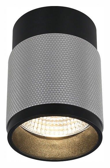 Накладной светильник iLedex Technical Delta 1955-10W-3000K-36 BK+SL