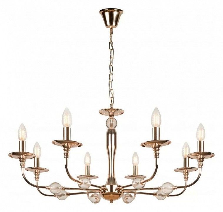 Подвесная люстра iLamp Aura 1030-8GD