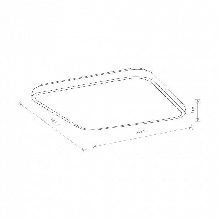 Накладной светильник Nowodvorski Agnes Square Led Pro 10987