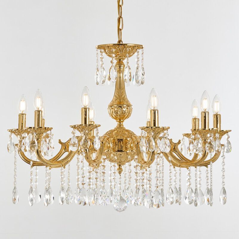 Подвесная люстра Bohemia Ivele Crystal AL7801 AL78101/10/250 A G