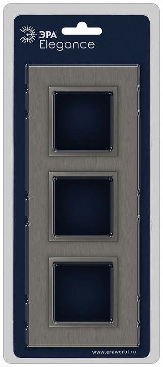 Рамка на 3 поста Эра Эра Elegance 14-5203-16