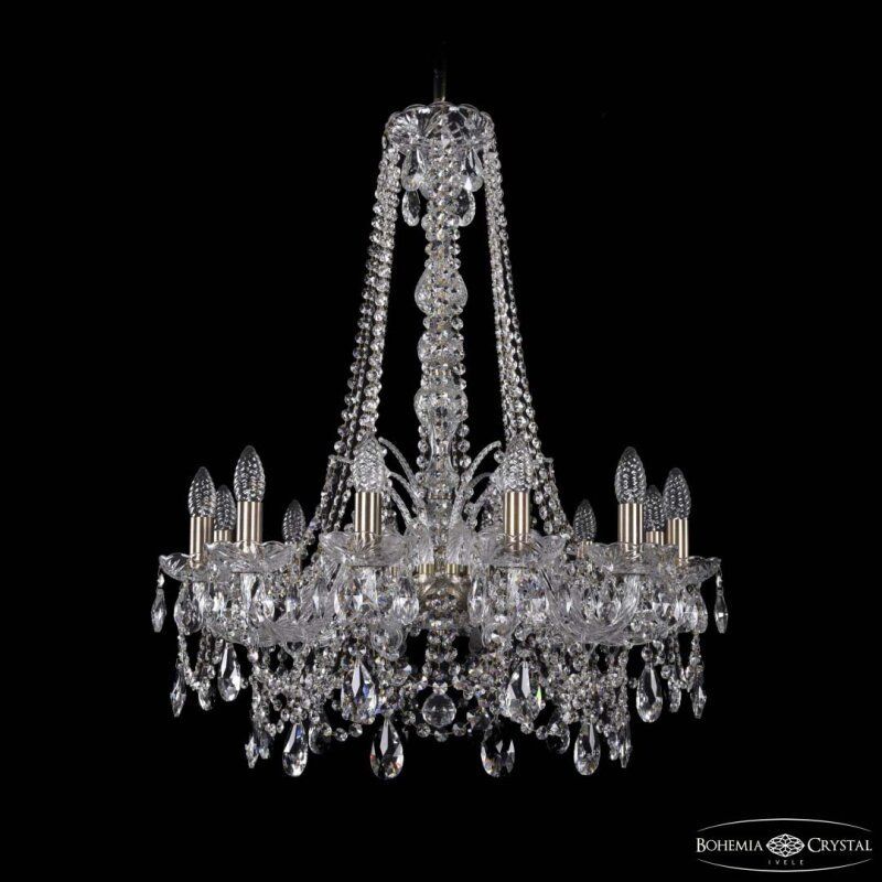 Подвесная люстра Bohemia Ivele Crystal 1411 1411/12/240/h-83 Pa