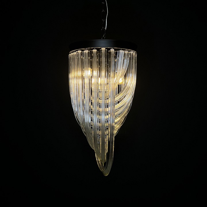 Подвесная люстра Imperiumloft Chandelier Murano Clear 40.2128