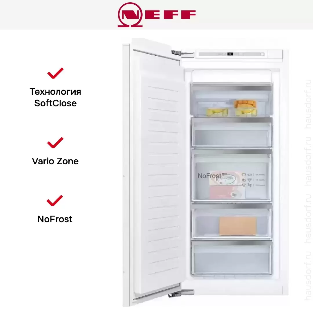 Встраиваемый морозильник Neff GI7416CE0