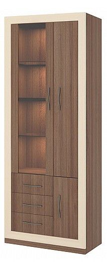 Шкаф-витрина Нобиле ШВтВ-ФСД-БЯН Шкаф-витрина Нобиле ШВтВ-ФСД-БЯН