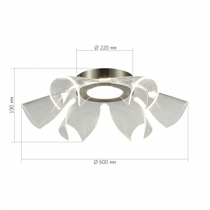 Накладной светильник ST-Luce Fairy SL6235.102.20