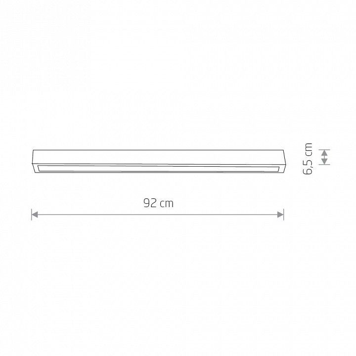 Накладной светильник Nowodvorski Straight Ceiling Led M 7558