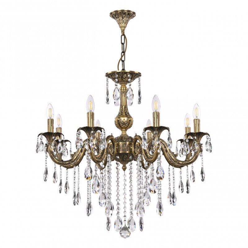 Подвесная люстра Bohemia Ivele Crystal AL7901 AL79101/8/250 B FP