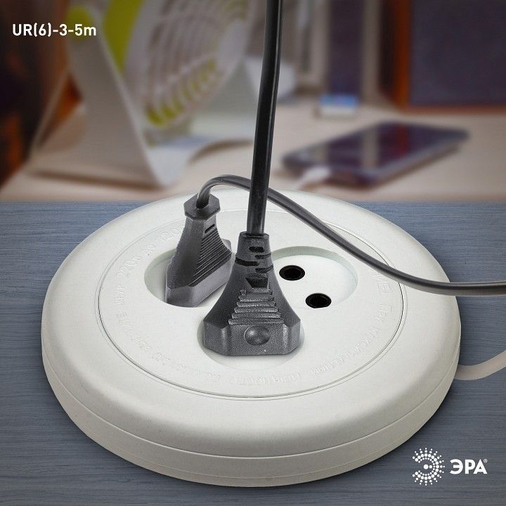 Удлинитель Эра  UR(6)-3-5m