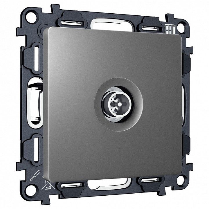 ТВ-розетка оконечная без рамки Ambrella Volt ALFA MA663005