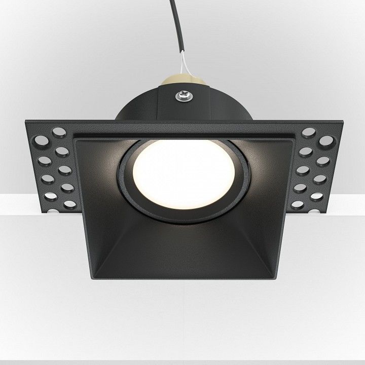 Встраиваемый светильник Maytoni Technical Точка DL042-01-SQ-B