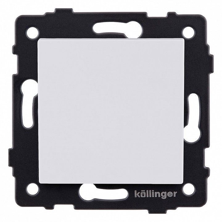 Выключатель проходной одноклавишный без рамки Kollinger  REA-S-003WM