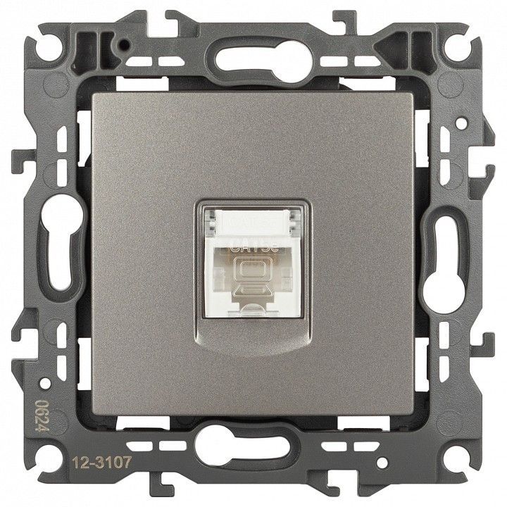 Розетка Ethernet RJ-45 без рамки Эра Эра 12 12-3107-16