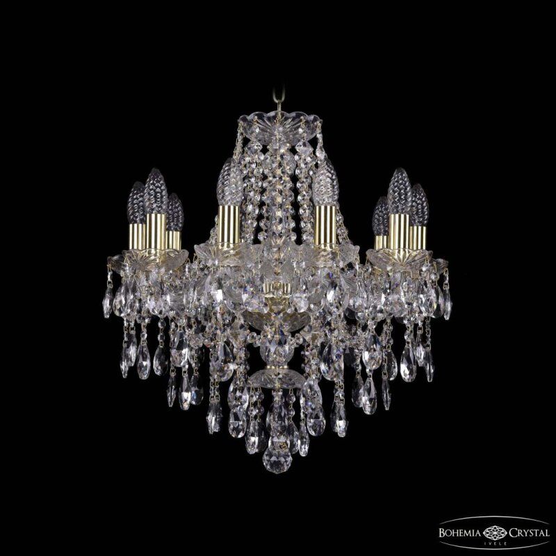 Подвесная люстра Bohemia Ivele Crystal 1415 1415/10/165 G