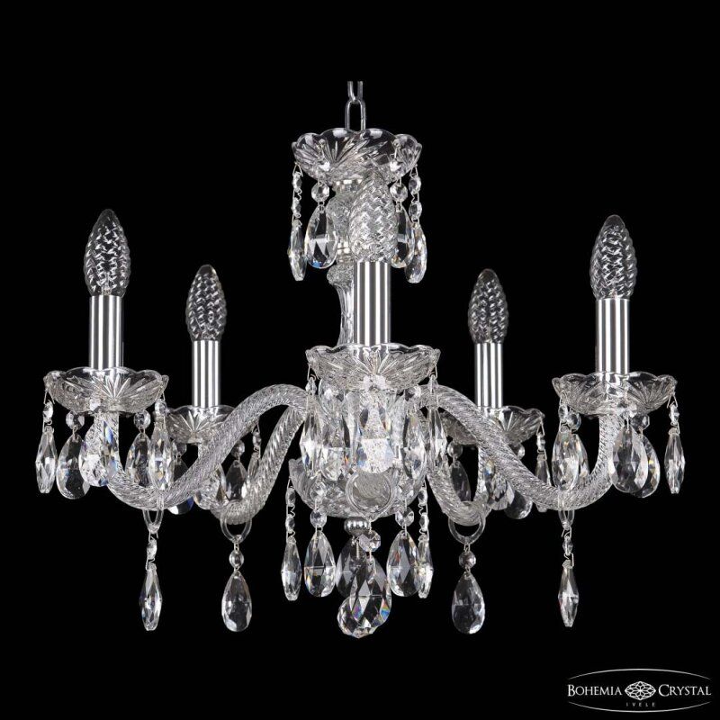 Подвесная люстра Bohemia Ivele Crystal 117 117/5/165 Ni
