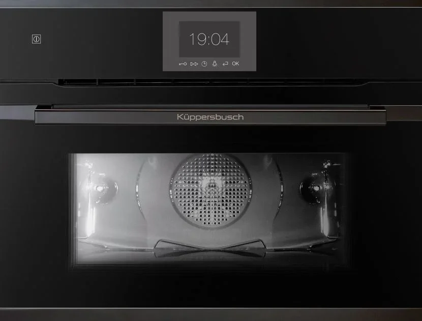 Компактный духовой шкаф Kuppersbusch CBP 6550.0 S6 Black Steel