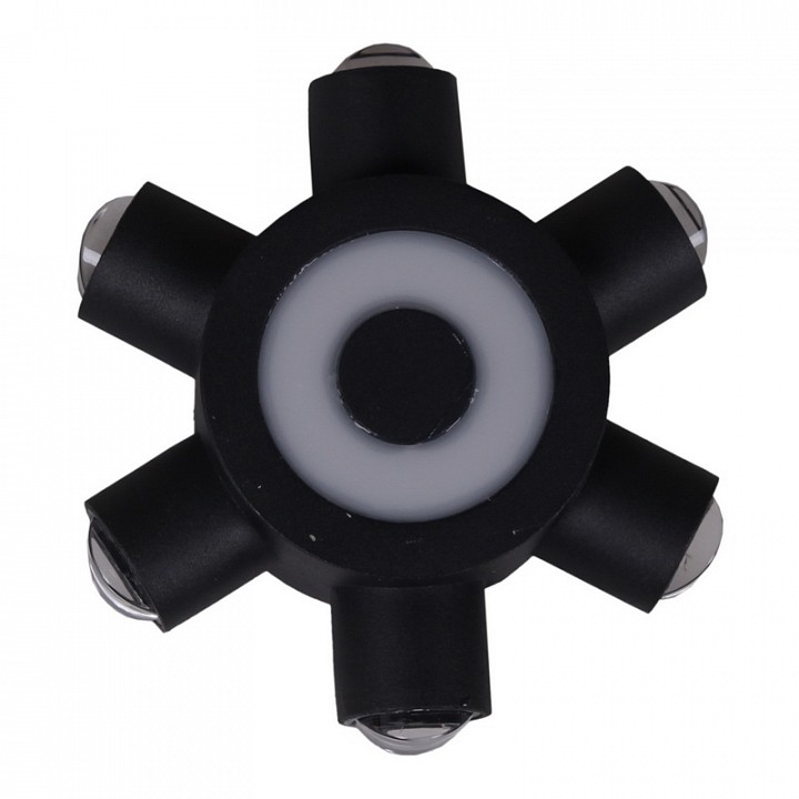 Накладной светильник Reluce  86973-9.2-007U LED2W+6*1W BK