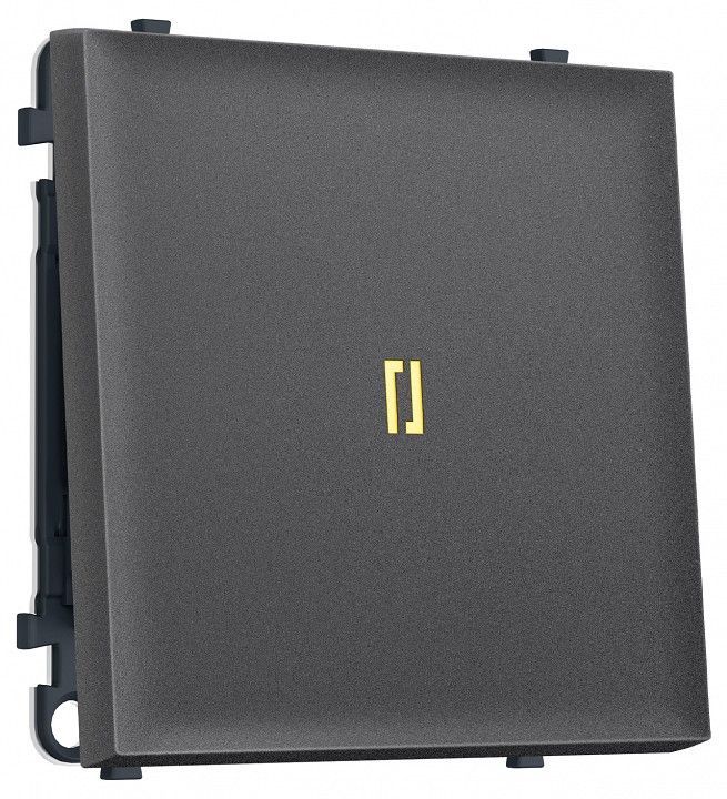 Выключатель проходной одноклавишный с подсветкой без рамки Ambrella Volt MS MS652030
