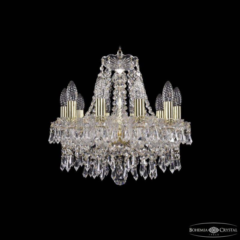 Подвесная люстра Bohemia Ivele Crystal 1403 1403/10/141 G