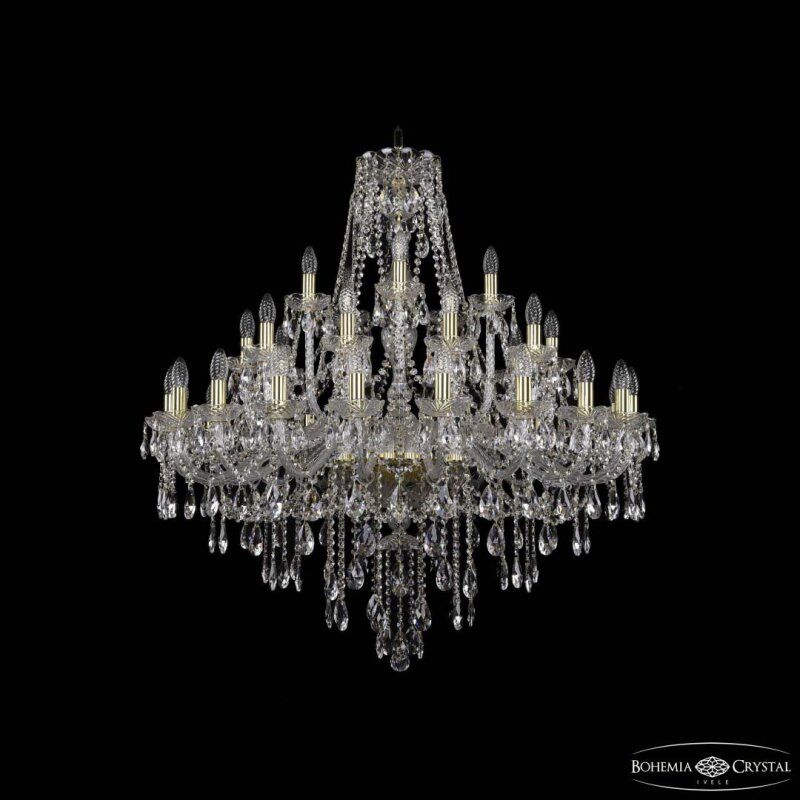 Подвесная люстра Bohemia Ivele Crystal 1415 1415/20+10+5/360 G